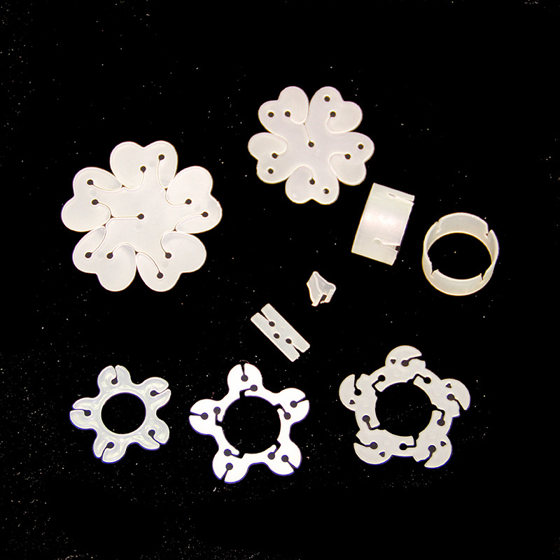 Wedding Birthday Party Supplies Balloon Accessories Plum Blossom Clip Balloon Multi-functional Ring Buckle Balloon Arch Buckle Shape Clip