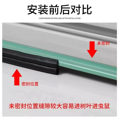 Waterproof Strip Water Barrier Strip – Avtomobil səs izolyasiya zolaqları