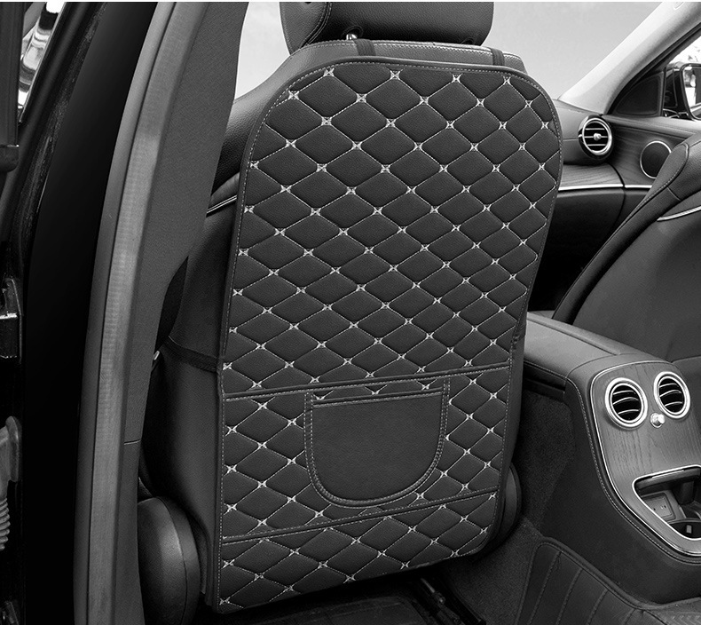 Car Anti-Kick Mat, Child Protection Mat, Car Interior Supplies, Anti-Dirt Protective Mat, Rear Seat Anti-Wear Mat, Cross-Border Wholesale