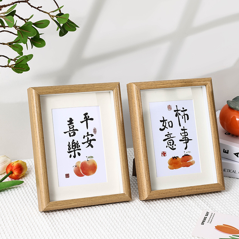 Hollow photo frame dried flower specimen frame three-dimensional hollow table 67 inch 8 inch wooden decorative picture frame ornaments wholesale Hollow photo frame dried flower specimen frame three-dimensional hollow table 67 inch 8 inch wooden decorative picture frame ornaments wholesale