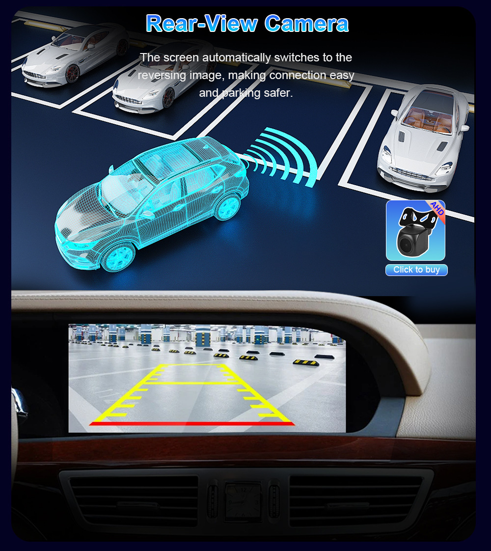 Cross-Border Suitable for Mercedes-Benz S-Class W221 W222 2005-2015 Android Car Multimedia Central Control Navigation