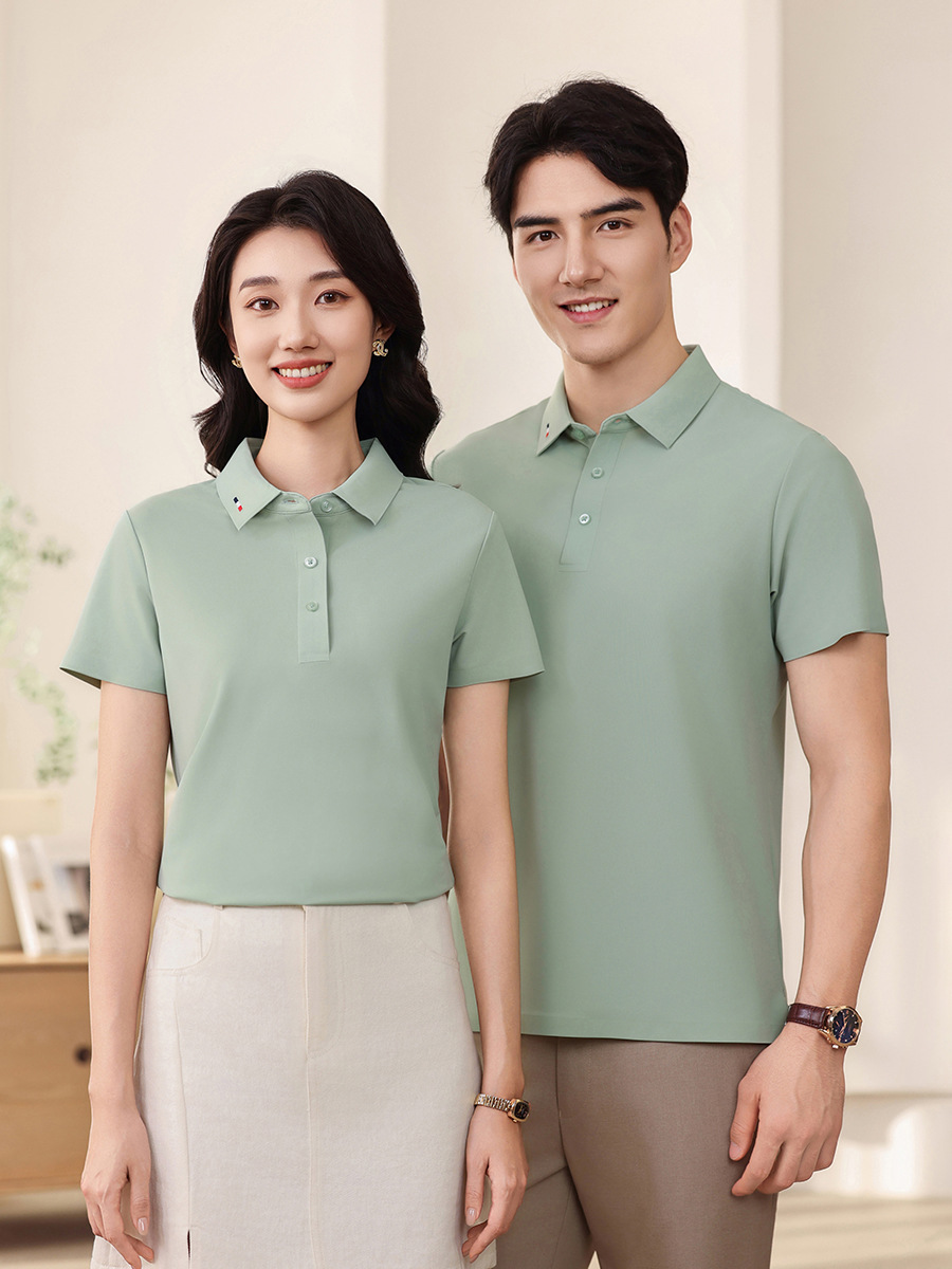 Camiseta de solapa de manga corta de golf que no deja marcas Camiseta de polo para hombre de lujo ligero de alta gama Camiseta de polo de secado rápido deportiva personalizada