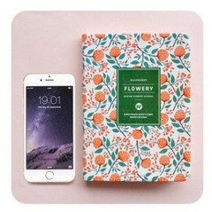Wholesale Japanese and Korean notebooks, small fresh floral notepads, creative retro diaries and cute