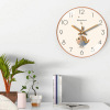 14 -inch 35cm clock simple multi -color bird pattern hanging bell modern living room bell study bell bell manufacturer supply clock