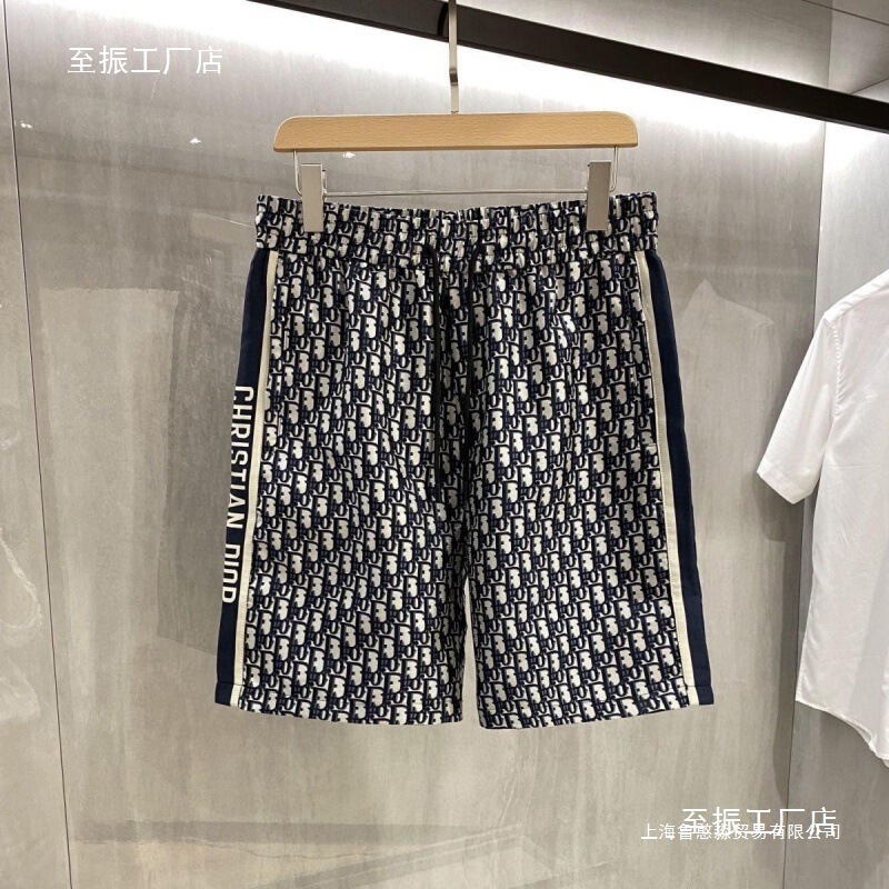 New Summer Men's Loose Trendy Versatile Casual Printed Sports Shorts Five-Point Pants Trendy Brand Wholesale