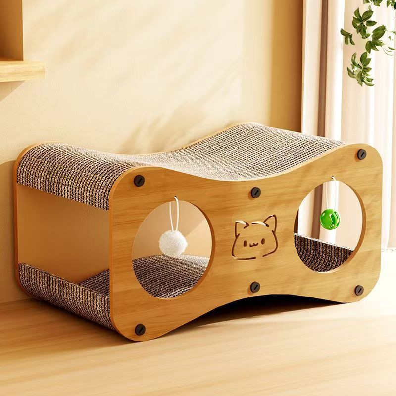 Cat Scratching Board, Cat Nest, Integrated Cat Claw Board Toy, Suitable for All Seasons, Wear-Resistant, Non-Shedding, Multifunctional Pet Cat Nest Cat Scratching Board, Cat Nest, Integrated Cat Claw Board Toy, Suitable for All Seasons, Wear-Resistant, Non-Shedding, Multifunctional Pet Cat Nest