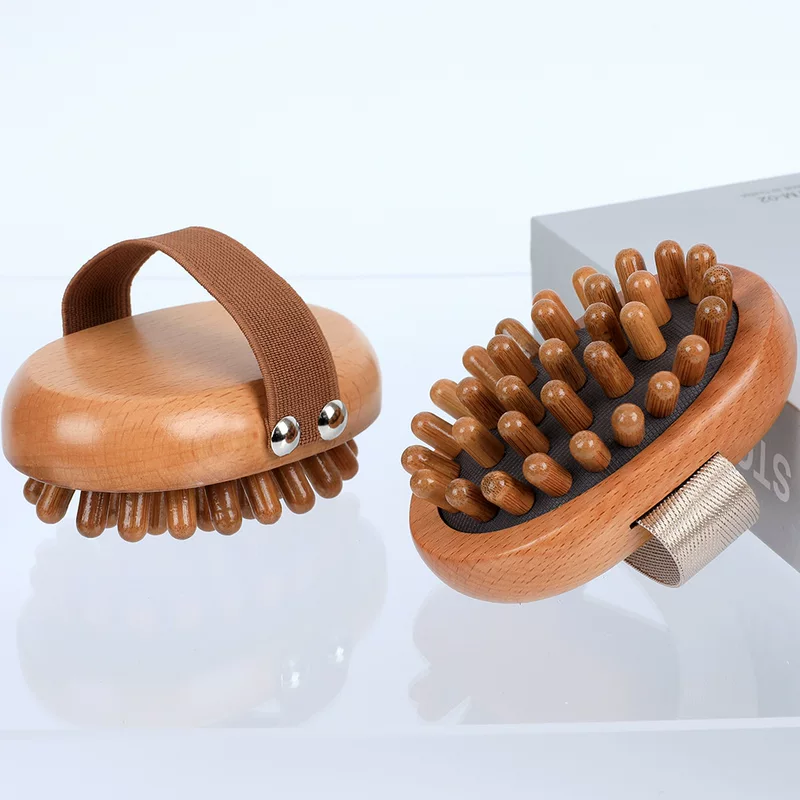Soft heel, wooden massager full body, air bag, brush