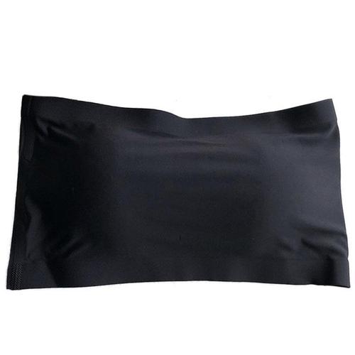 Summer ice silk beautiful back double-breasted one-line bandeau underwear women's bra one-piece seamless sports chest wrap vest