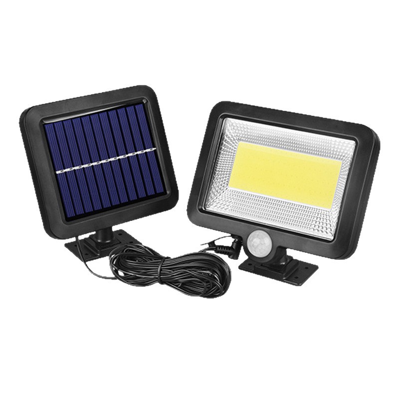 Nuevo Amazon transfronterizo nuevo solar al aire libre sensor dividido lámpara de pared pasillo patio colgante superbrillante farola