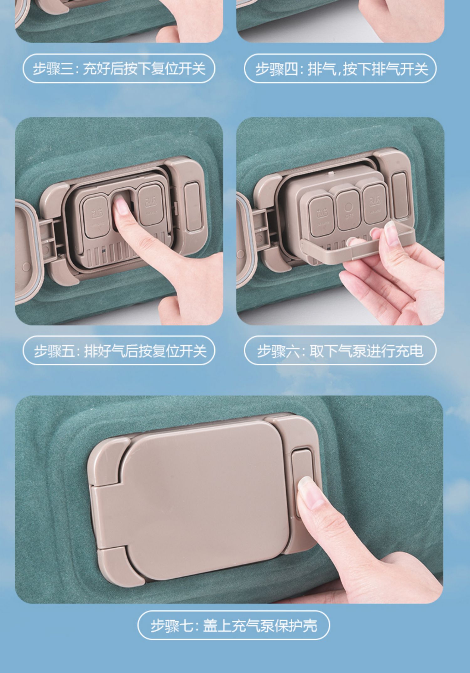 SUV inflatable mattress for Audi Q5L, Prado, Highlander, X-Trail, CRV, Teramont X, trunk sleeping pad, car air mattress
