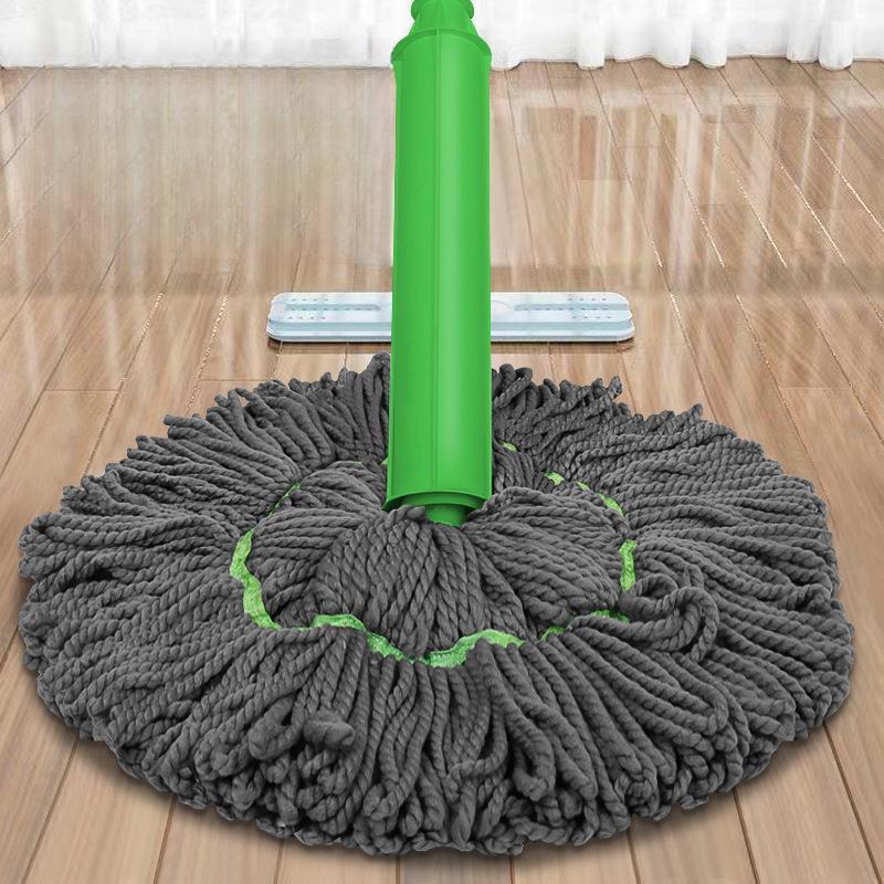 Upgraded thickened sleeve mop with large mop head, vertical storage, one-push mop, household absorbent floor cleaning mop, a great product