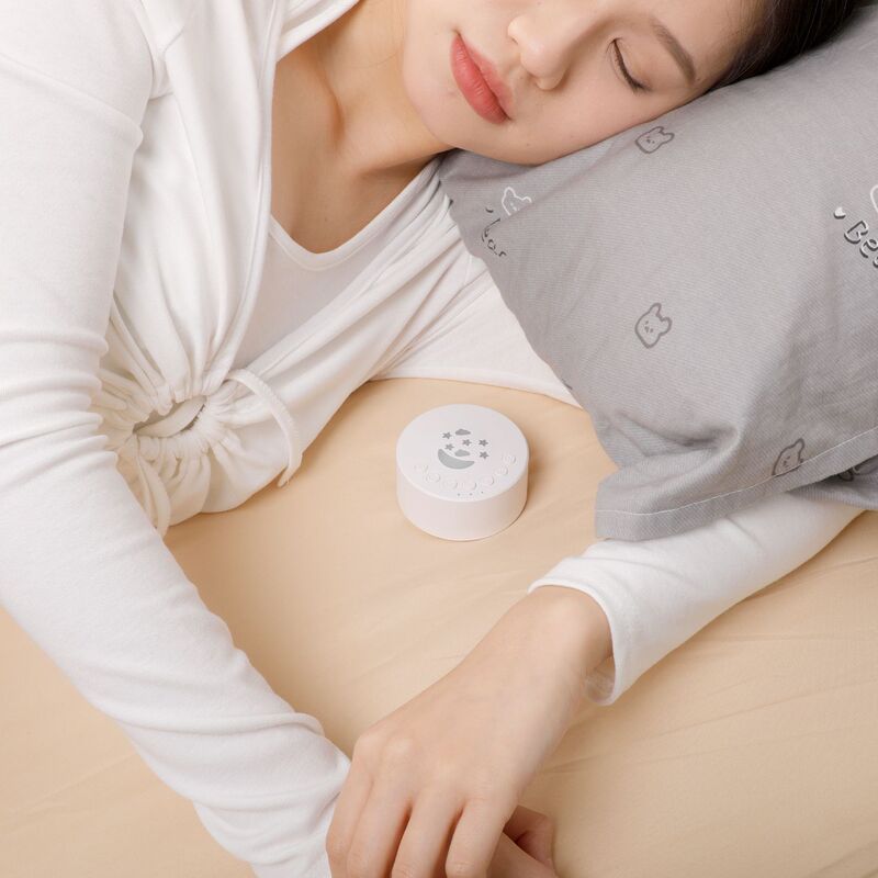 Led睡眠小夜灯白騒音睡眠器赤ちゃん睡眠呼吸灯睡眠器七色灯白騒音器m 5|undefined