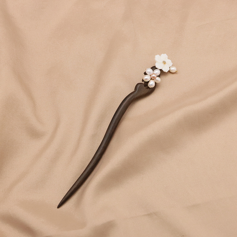 Flor de sándalo colgante horquilla