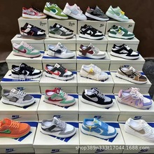 2025年四季款女鞋AJ运动鞋子批发处理厚底地摊鞋莆田休闲鞋潮鞋女