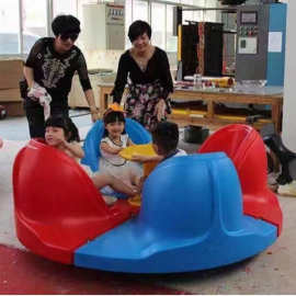 幼儿园转椅儿童公园小区广场户外旋转木马玩具大型转盘游乐场设备