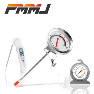 Oil Temperature Thermometer Kitchen Commercial Liquid Food Temperature Meter Baking Fried Thermometer Oil Temperature Meter