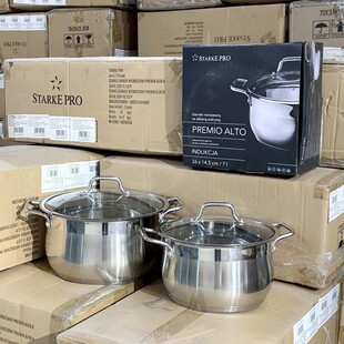 Steamer Household 304 Stainless Steel Cooking Pot Multi-Functional Small Steamer Soup Pot Steaming and Cooking All-In-One Stew Pot Two-Piece Set