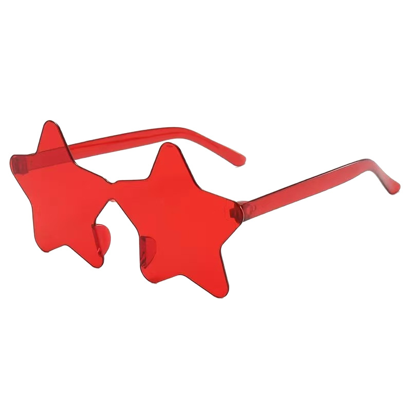 Gafas de Sol con Forma de Estrella para Fiestas de PC Sin Marco