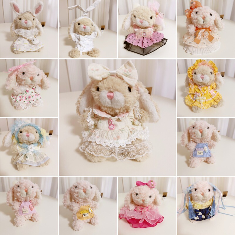 [Only Clothing] Yummy Rabbit Clothes 15cm Sweet Little Rabbit and Mouse Doll Dress
