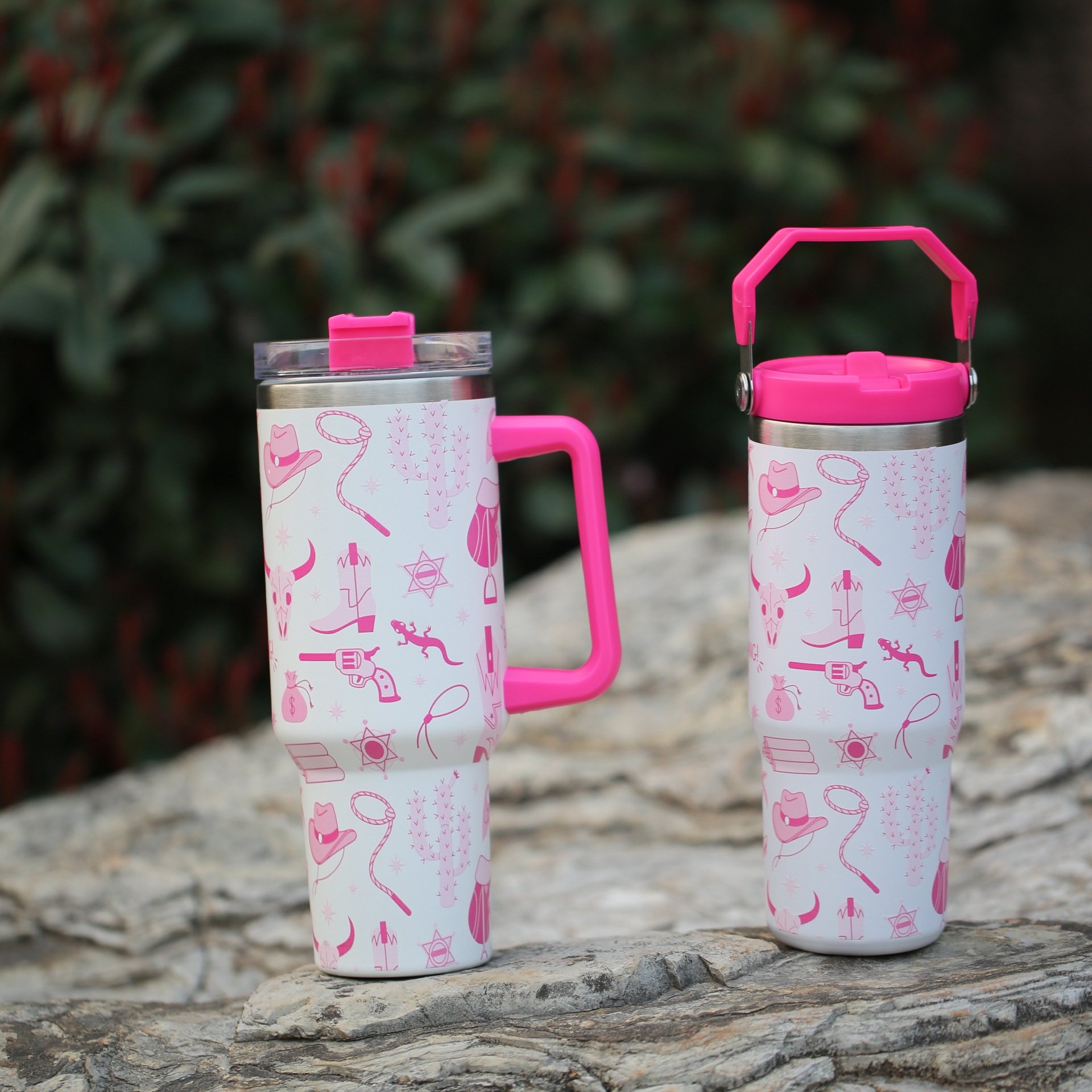 Cute Letter 304 Stainless Steel Water Bottles 1 Piece display picture 16
