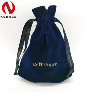 High-end Lisi Velvet Bag Velvet Drawstring Pocket Jewelry Storage Jewelry Bag Hair Dryer Bag