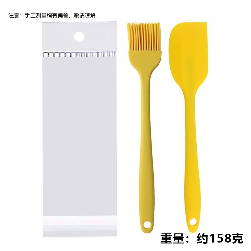 全包一体式硅胶刮刀做蛋糕烘培奶油抹刀橡皮铲刀搅拌刀烘焙工具|undefined