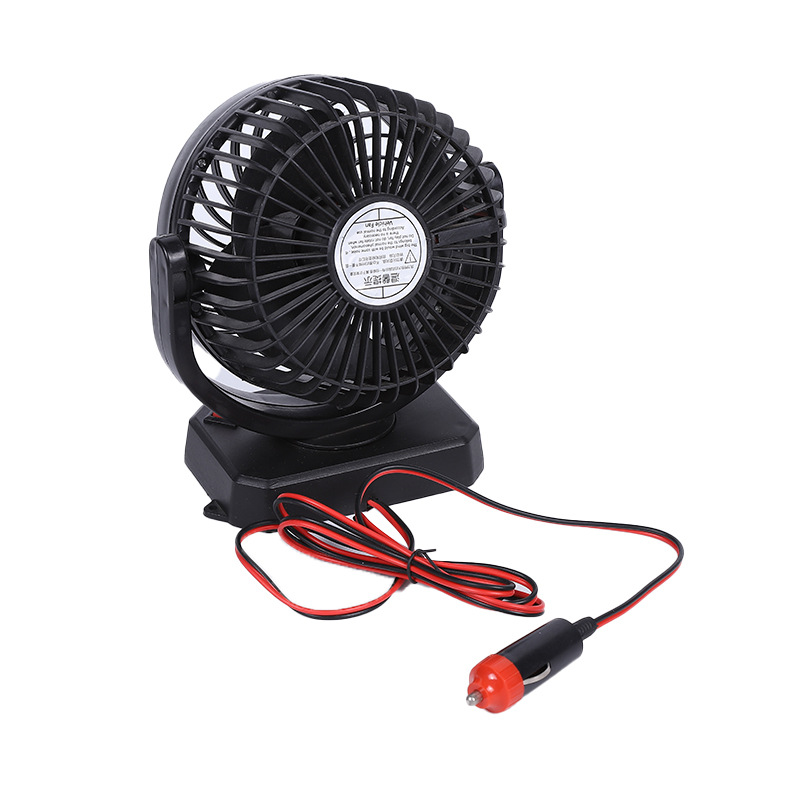 Factory direct sales of car supplies: 5.5-inch 12V single-head car fan with cigarette lighter detail image 7