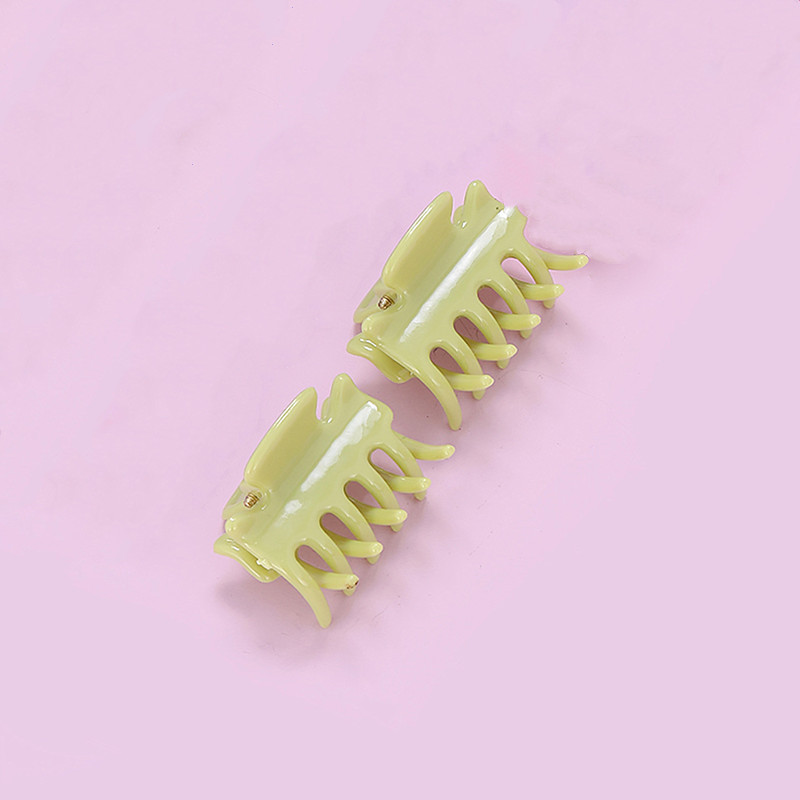 Clip de pelo pequeño para niños clip de oreja color caramelo flequillo clip horquilla tamaño pequeño clip de pelo accesorios de cabeza