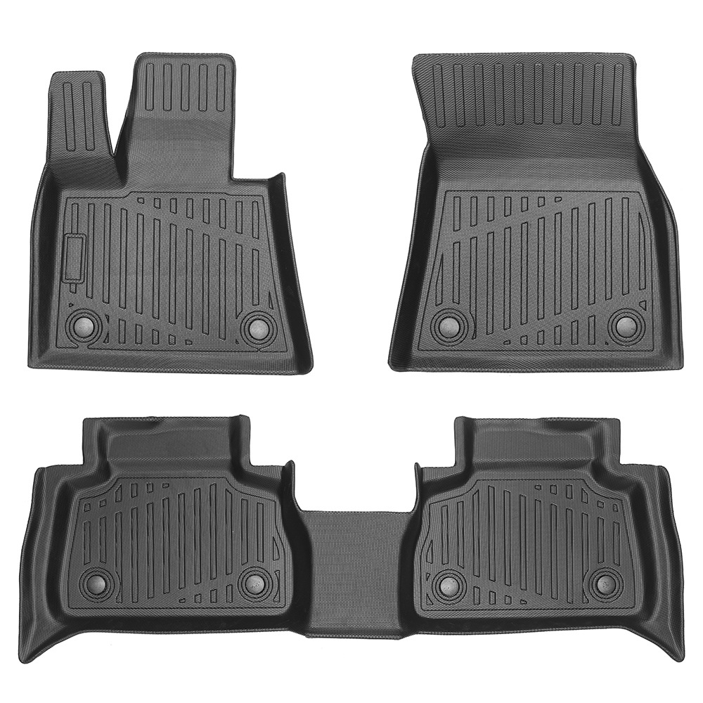 Para BMW X6 2023-2025 3D Material para todo clima TPE Almohadilla del pie Cojín del maletero Cojín del respaldo