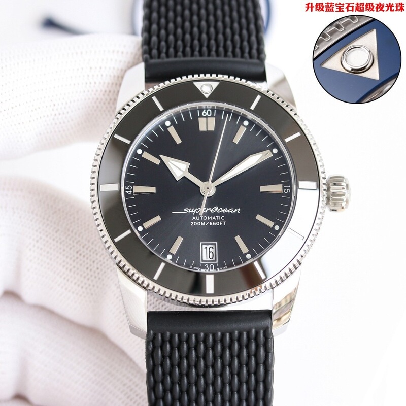 Centennial Revenge Phantom Blackbird Reconnaissance Aircraft Yellow Wolf Super Ocean Series Fully Automatic Mechanical Watch