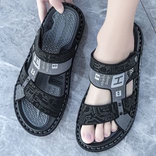Sandals Men's Summer Outer Wear Non-slip Deodorant Lightweight Dual-use Wading Driving Men's Casual Beach Sandals Summer