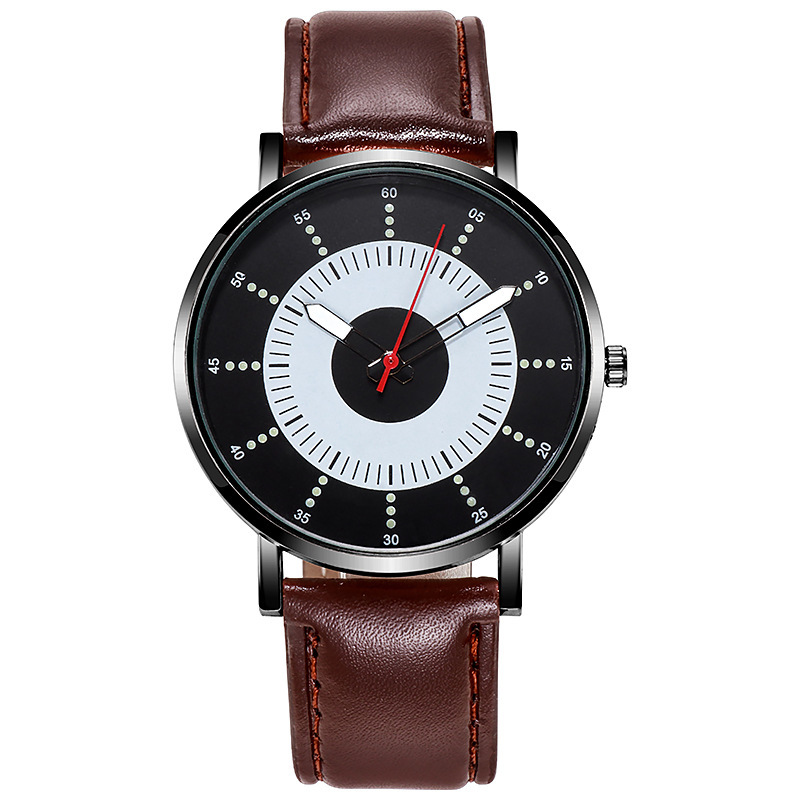Men's Quartz Watch Ultra-thin Luminous Belt Men's Analog Clock_voghion.com