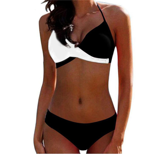 Sexy Bikini Pad Push Up Swimwear Women Biquinis Feminino Cross-border