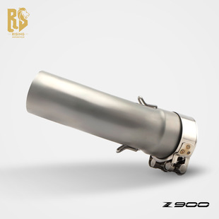RS оригинал подходит для модифицированной выхлопной трубы мотоцикла Kawasaki Z900, средняя изогнутая труба из нержавеющей стали 51 мм 60 мм