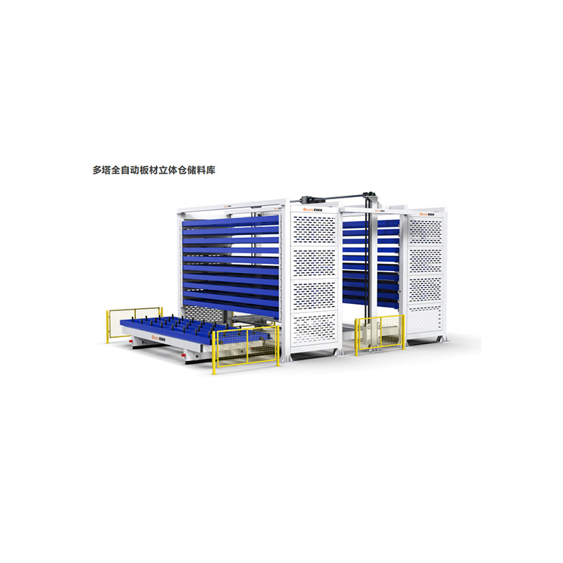 工場直送全自動プレート材料庫 レーザー切断機立体材料庫 シングルタワー全自動プレート保管庫|undefined