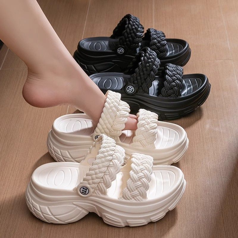 Platform Thick-Soled Small Sandals for Women's Summer Outer Wear 2025 New Versatile Height-Increasing Heels