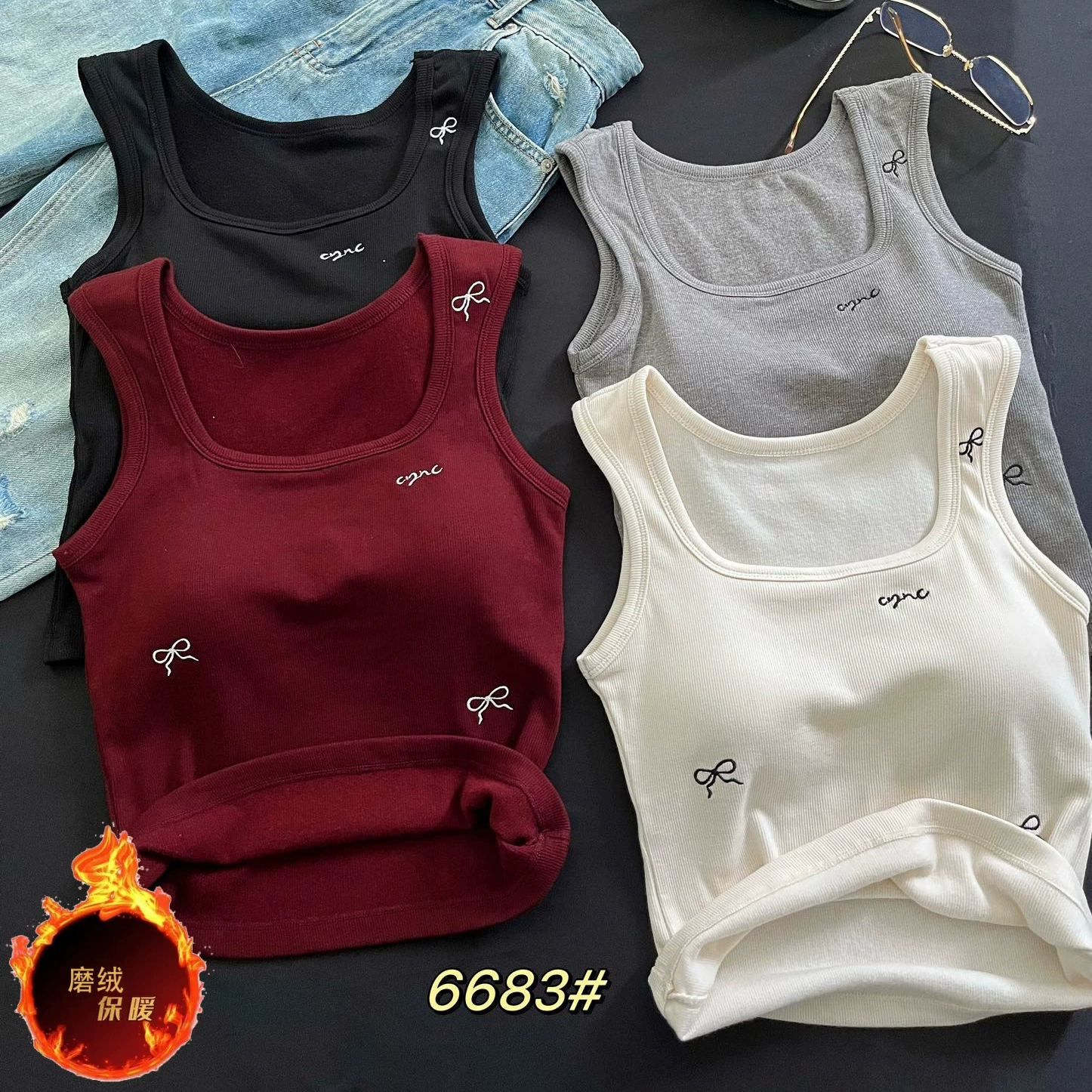 Широкие плечи новый женский теплый и удобный коврик шлифовальный плюс сундук с принтом бабочка жилет с флисом мода осенний и зимний бант