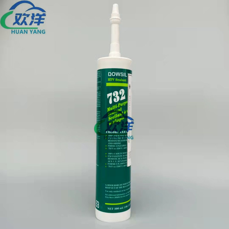 DOWSIL陶熙道康宁732玻璃胶FDA食品级硅胶耐高低温酸性防水密封胶