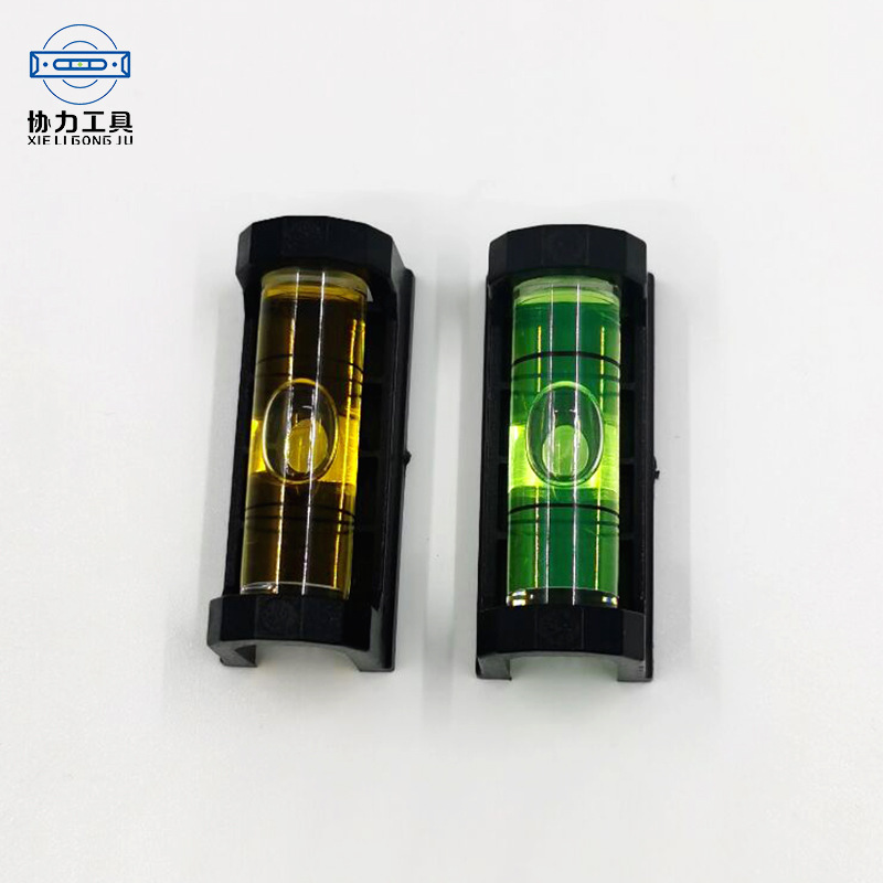 带强磁器水平仪带塑料件水准泡瞄准水平泡调平校正水泡工程测绘