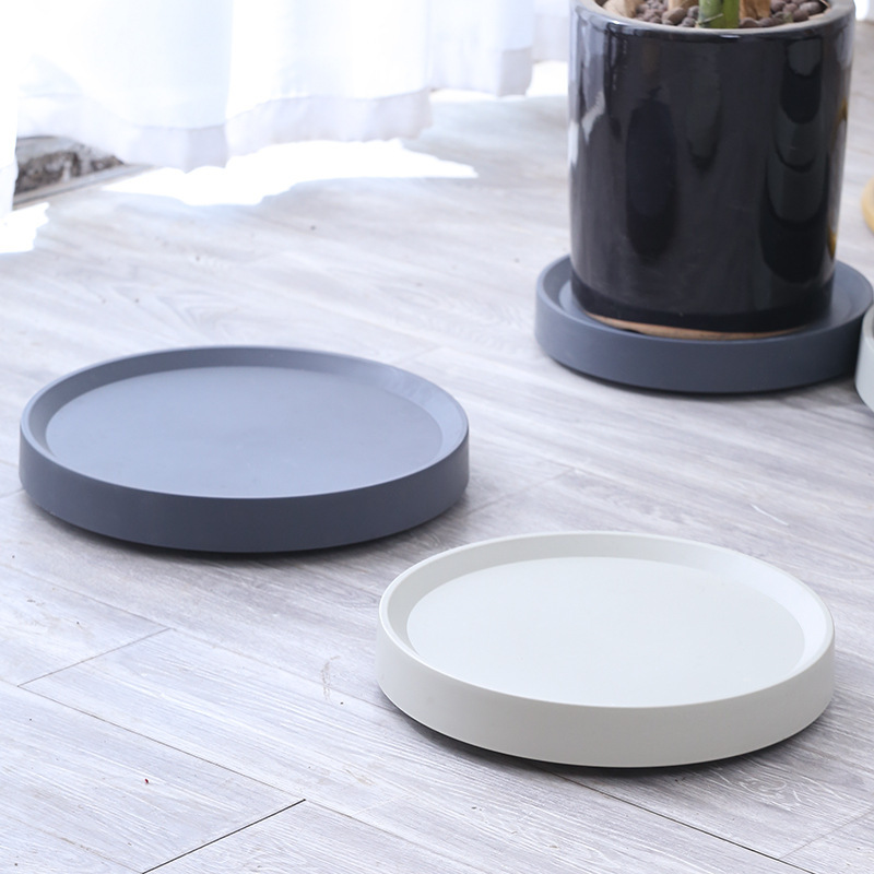 厚いプラスチックの移動可能な溝型の植木鉢のトレーの台座のプーリの底の支えの植木鉢の受け皿のプーリの底の敷き物