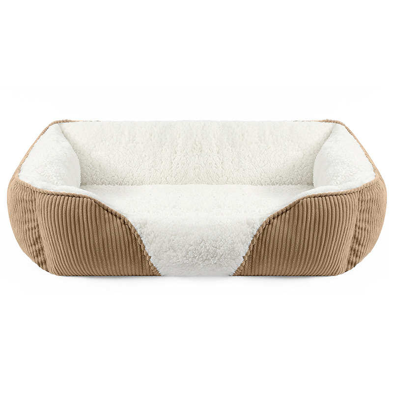 Colina para gatos transfronteriza, manta para perros, manta cuadrada cálida en invierno, canino pequeño y mediano, sofá cama Teddy Corgi, universal en todas las estaciones