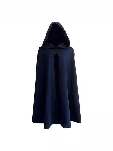 Medieval Cloak Halloween Pirate Witch Open Front Cape Suede Four Colors Western European and American Fantasy Autumn and Winter