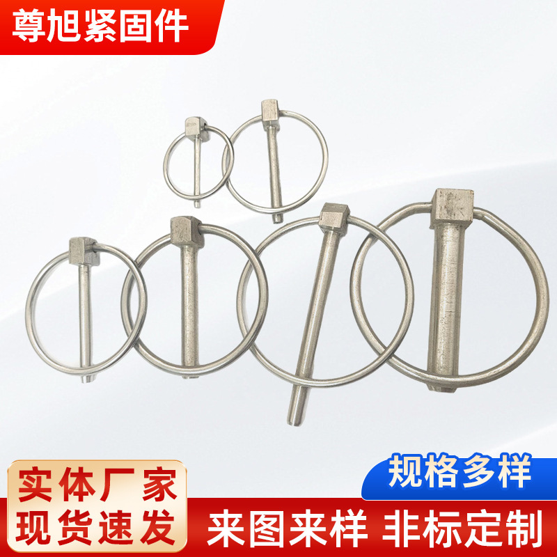 304 Stainless Steel Safety Pin Ring-Shaped O-Shaped Pin Lock Pin Din11023 Connecting Pin Safety Pin Positioning Pin Ring Pin 304 Stainless Steel Safety Pin Ring-Shaped O-Shaped Pin Lock Pin Din11023 Connecting Pin Safety Pin Positioning Pin Ring Pin