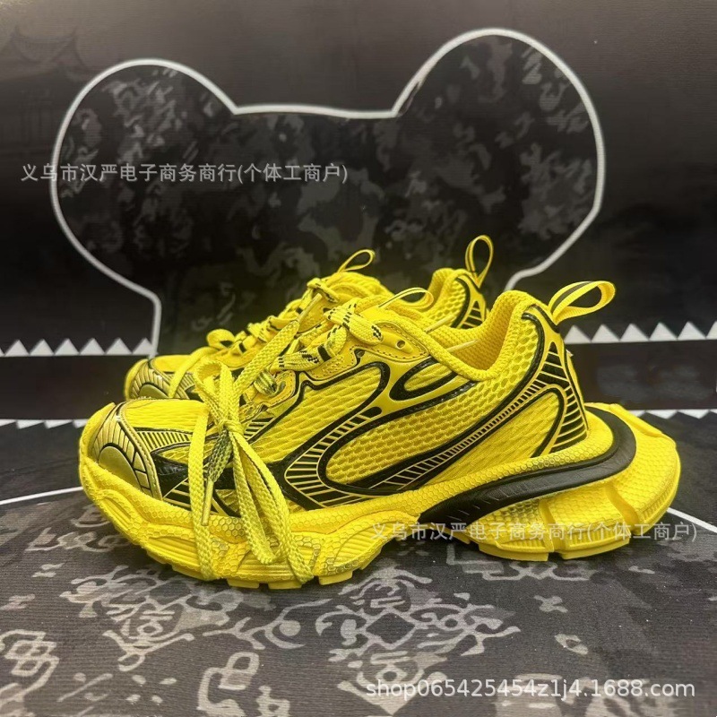 莆田純正パリ Track3XL ダッドシューズ男性と女性の靴レトロアウトドア厚底高さ増加カップルシューズランニングシューズ|undefined