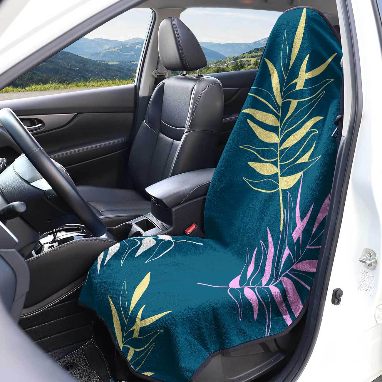 Car seat towel cover, front seat protector, suitable for gym and exercise, universal for all seasons, car use 125