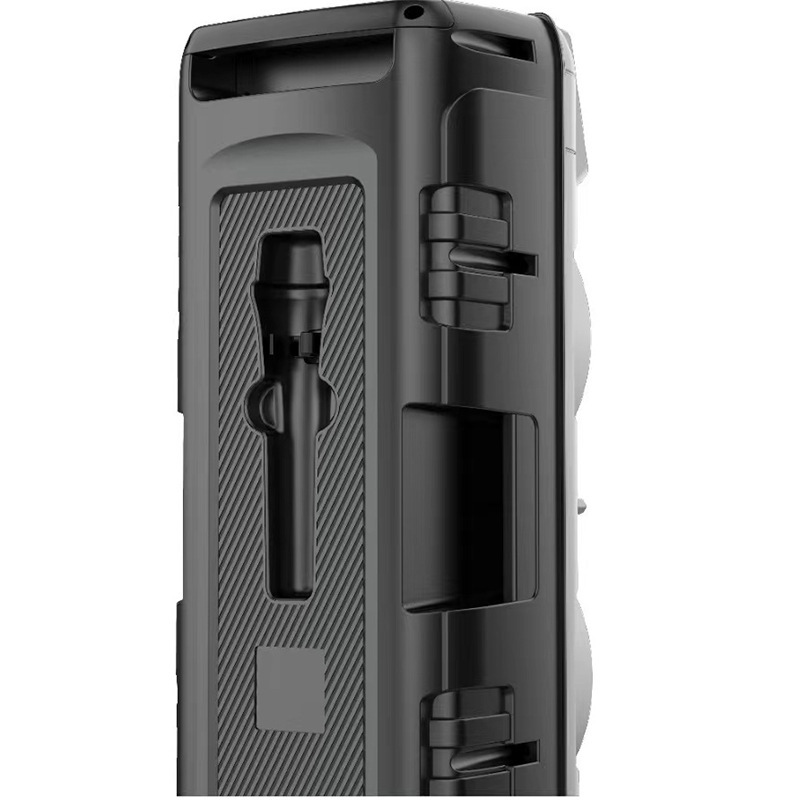 Altavoces Bluetooth de 8 pulgadas alta potencia al aire libre square dance micrófono inalámbrico k canción en un subwoofer de sonido Bluetooth