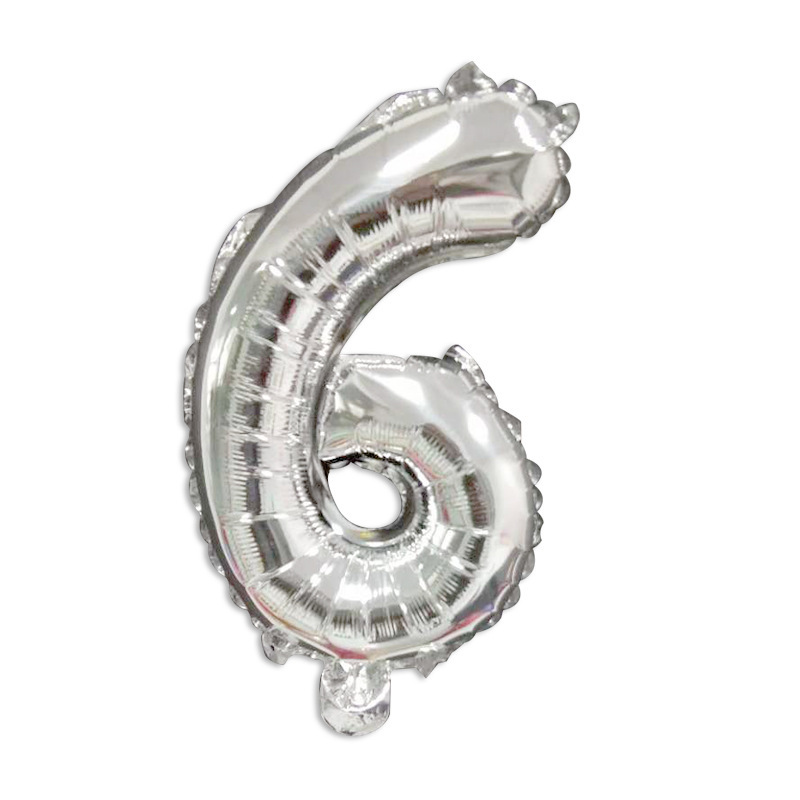 Versión estadounidense del globo de película de aluminio digital de 40 pulgadas de cuerpo delgado Decoración de fiesta de cumpleaños Helio flotando en el aire Globo grande transfronterizo de 42 pulgadas
