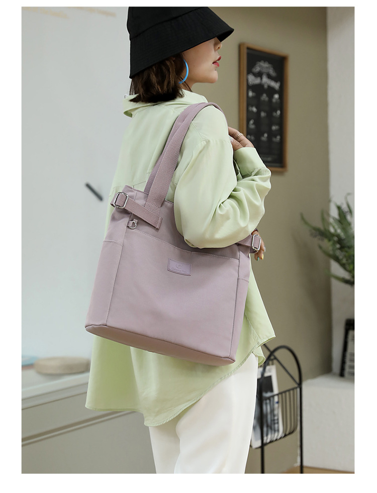 New women's bags, fashionable and casual student handbags, tutorial backpacks, large-capacity nylon shoulder bags, tote bags undefined