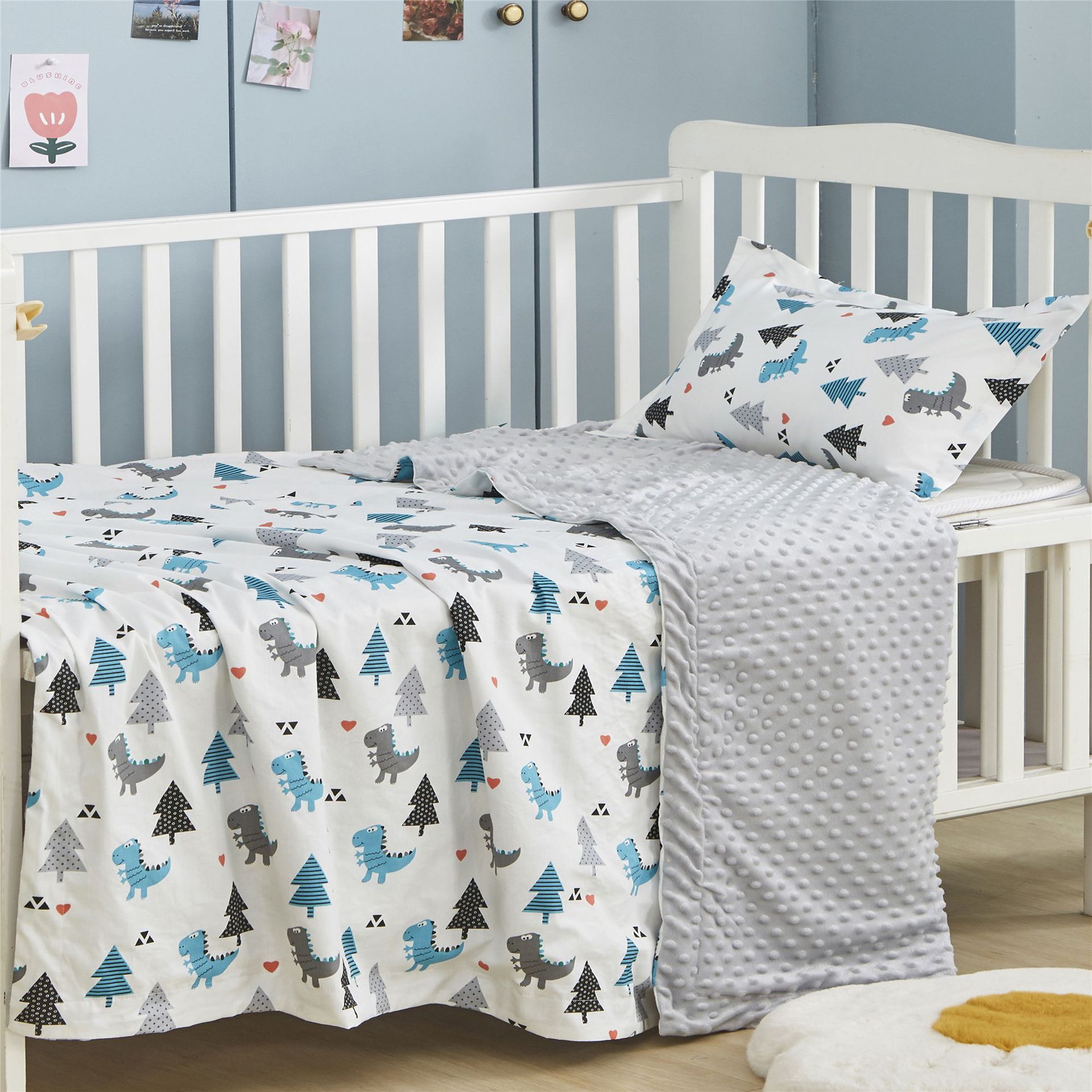 Algodón bebé calmante manta bebé Beanie manta niños manta recién nacido manta verano kindergarten siesta Manta