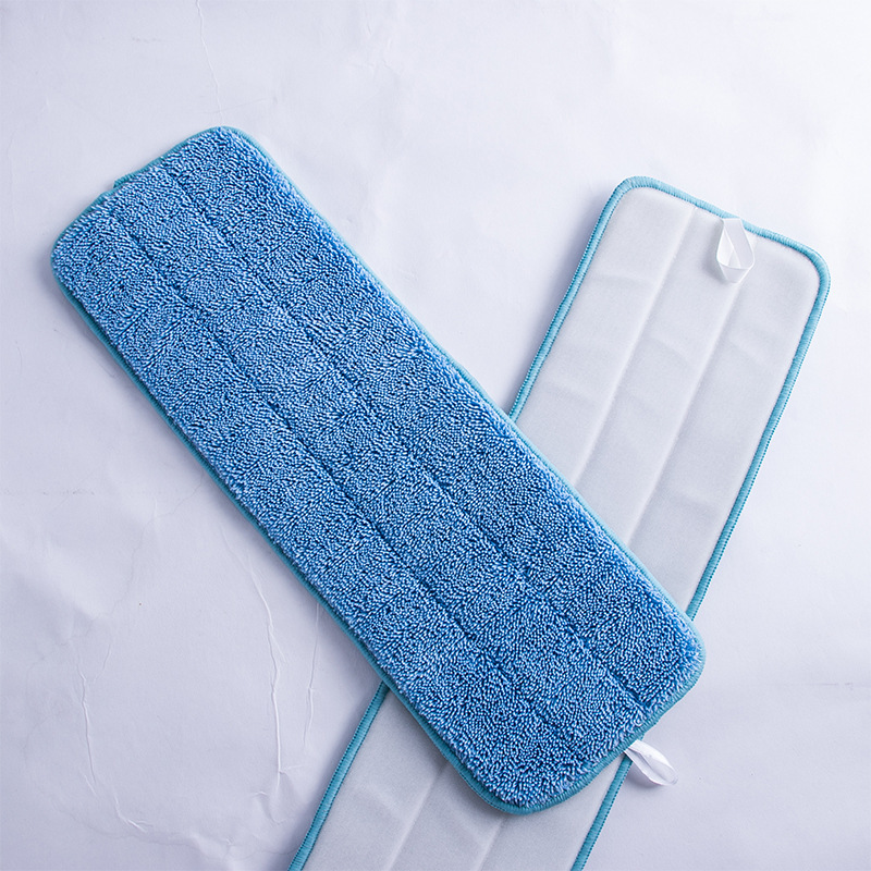 Microfiber mop terry cloth hard silk nylon PP coral fleece warp knitting twisted terry cloth mop robot